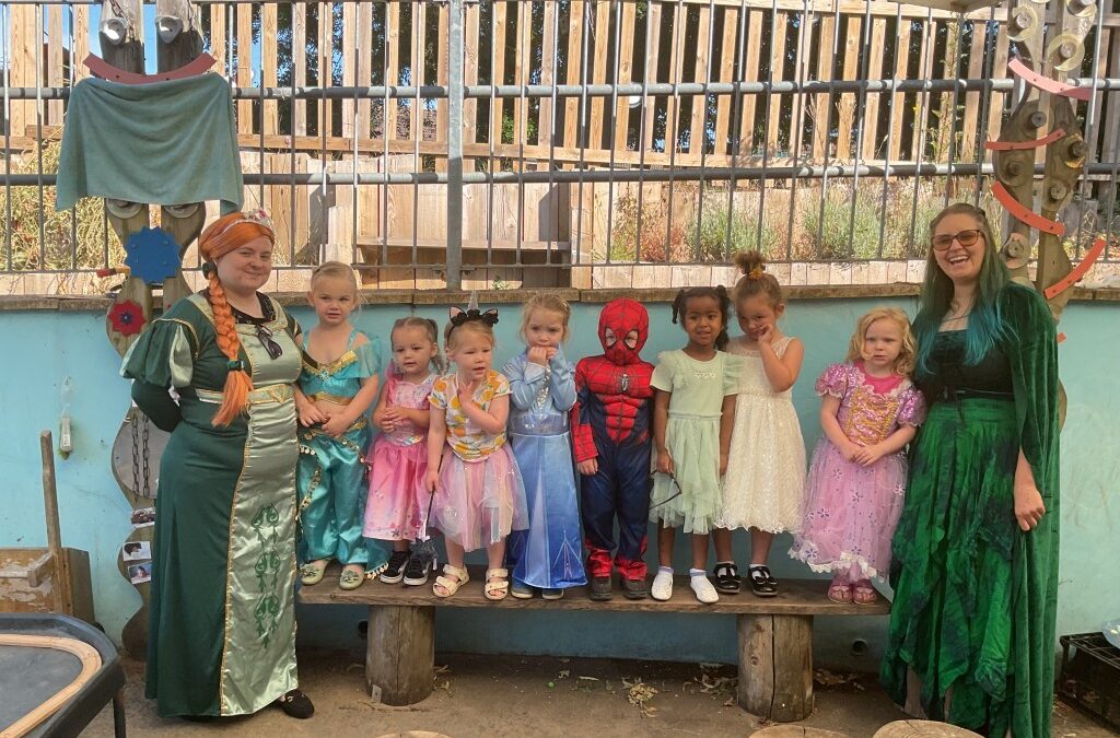 Filton Avenue Nursery School Celebrates End of Term with Fancy Dress and Homegrown Harvest