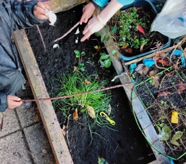 Growing and Cooking with The Children’s Kitchen at Cashmore Early Years Centre