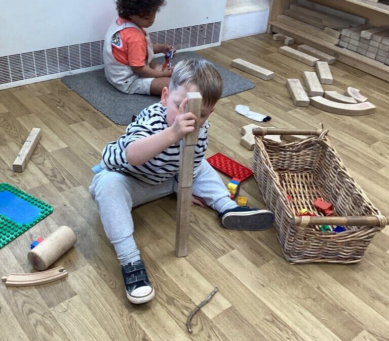 Planning, Making and Creating: Woodwork Skills in Star Room at Ilminster Avenue