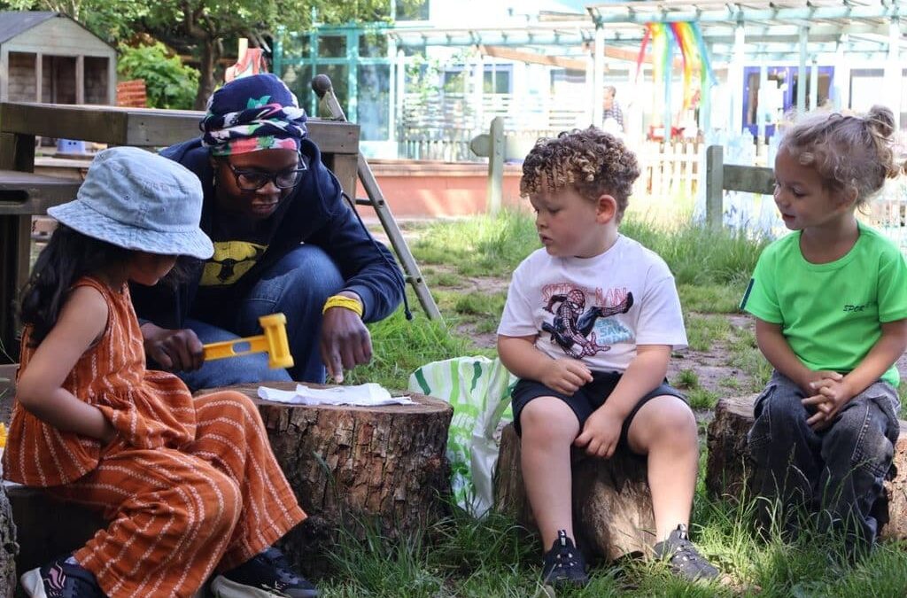 Settling In and Getting Started: The New Term Begins in Oak Room at Little Hayes Nursery School